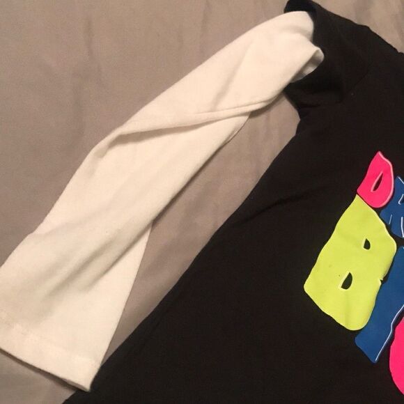 NIKE Girls "Dream Big" Long Sleeve Tee - Size 6 - Picture 3 of 5